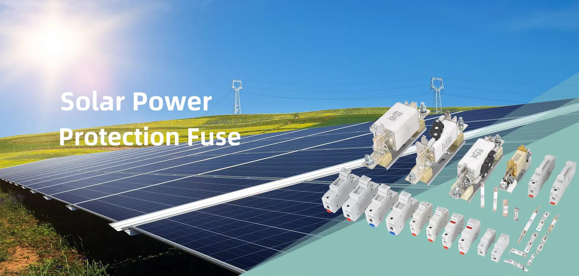 China Protección de energía solar Fusible Fusible Fabricantes