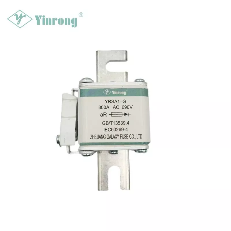 Fusible de cuerpo cuadrado de alta velocidad de 690 V para protección de semiconductores